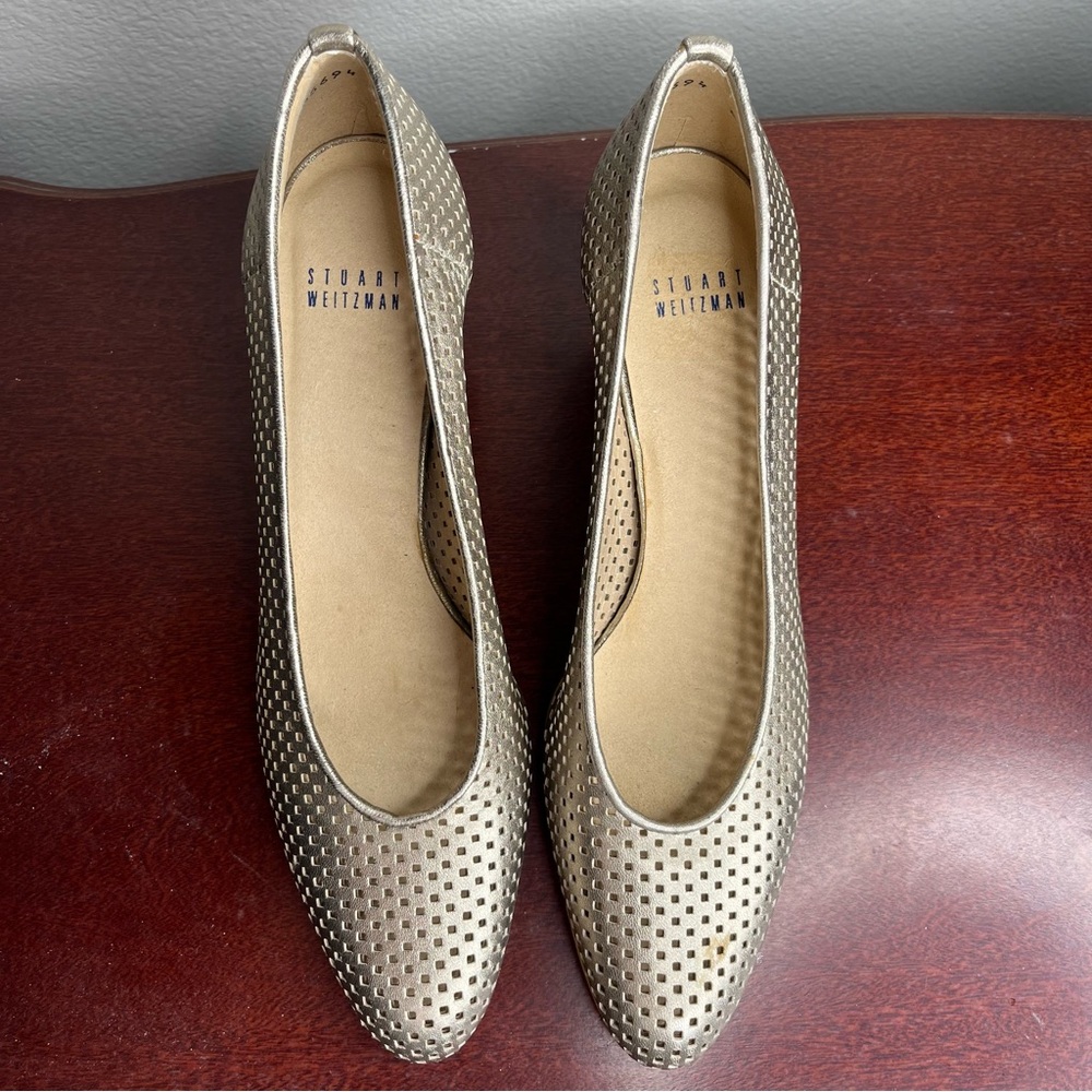 Stuart Weitzman Womans Size 8.5 Narrow Small Heel… - image 4